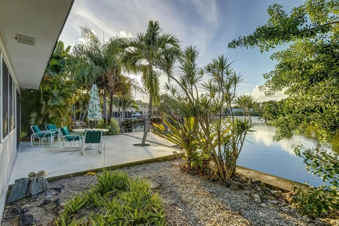 Waterfront Apartment Private Patio Pool Fort Lauderdale Exterior foto